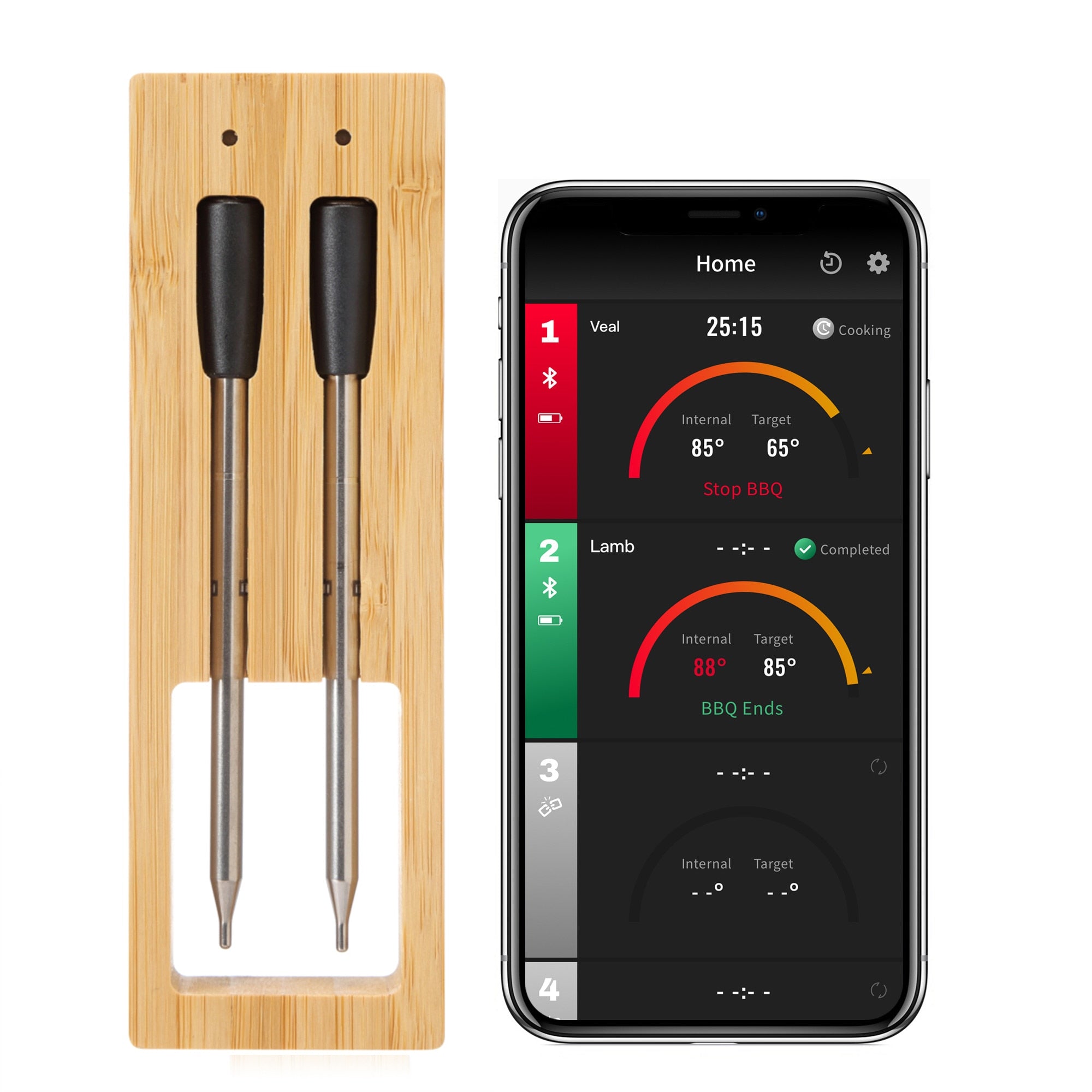 Bluetooth Barbecue Thermometer  Bluetooth Grill Thermometer
